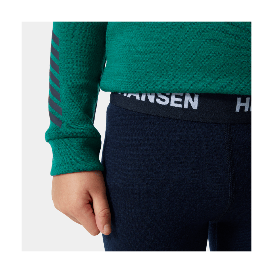 Helly Hansen Junior Lifa Merino Base Layer Set for Kids 2025 - Warm Winter Thermal Underwear for Skiing, Snowboarding & Outdoor Activities
