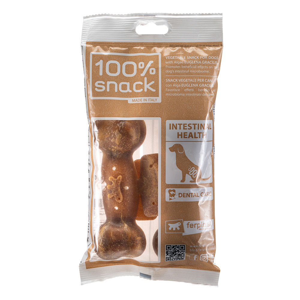 100% Natural Fillable Dog Bone Chew Toy - Long-Lasting Treat Dispenser for Small & Large Breeds - Perfect for Training, Teething, and Boredom Relief