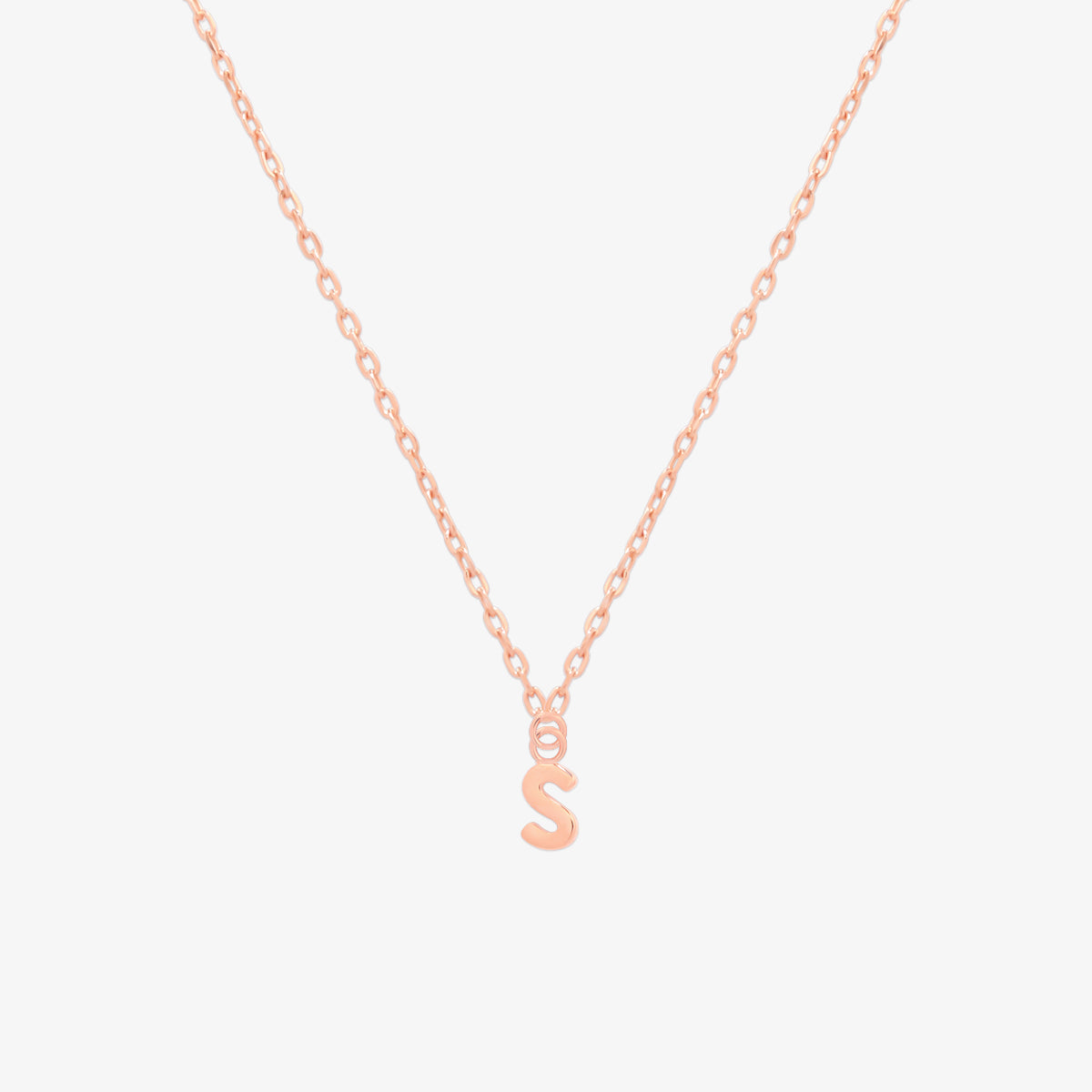 Classic Initial Pendant Necklace - Personalized A-Z Letter Jewelry for Women - Perfect Gift for Birthday, Anniversary & Valentine's Day