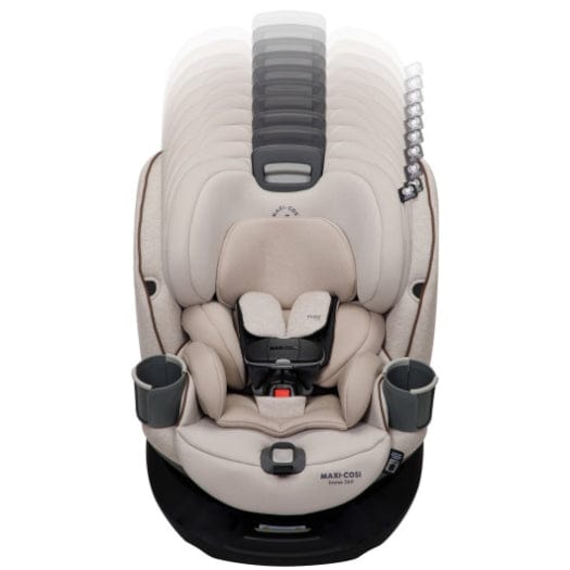 Maxi Cosi Emme 360 All-in-One Convertible Car Seat for Infants & Toddlers - 5-120 lbs - Easy Installation & 360° Rotation - Perfect for Travel & Everyday Use