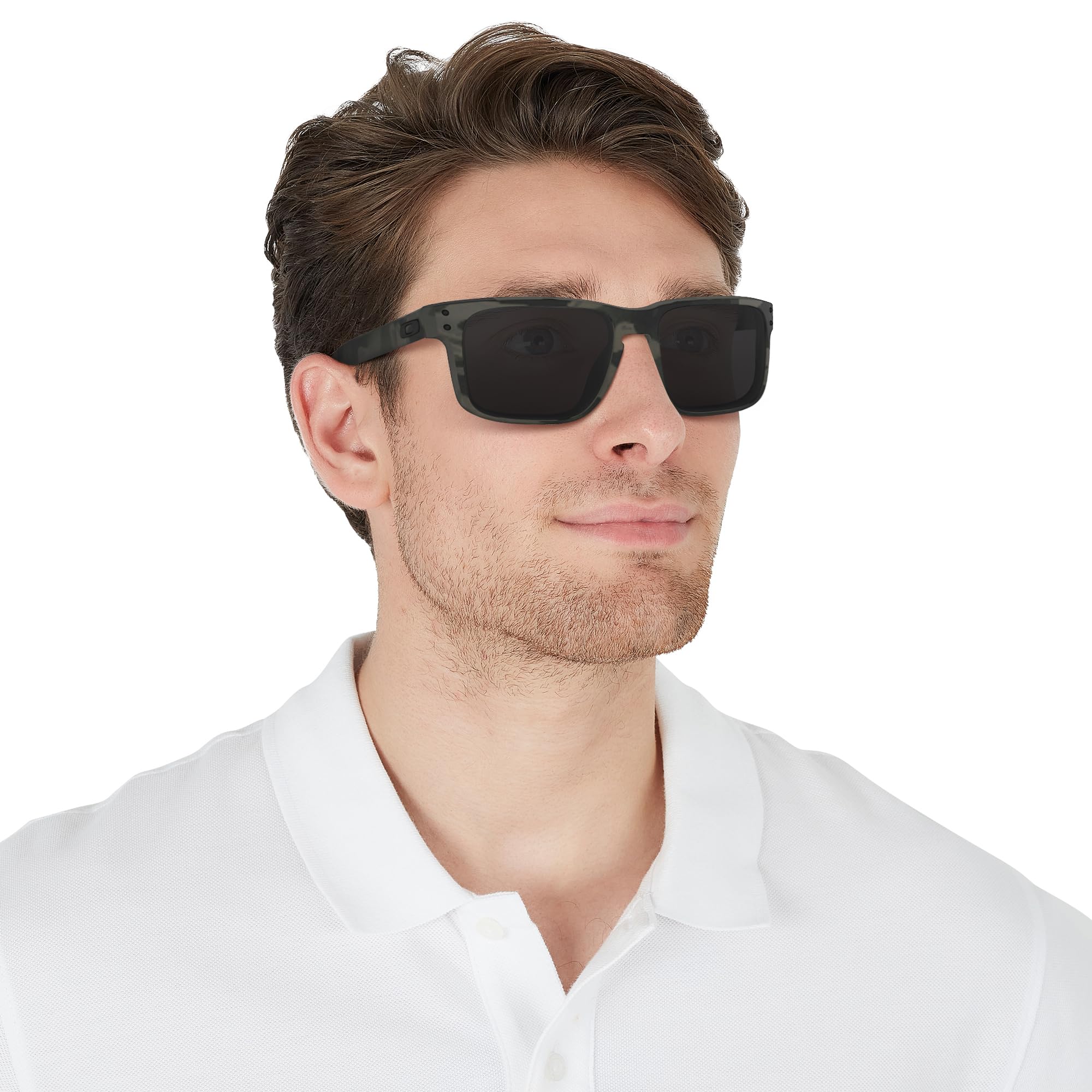 Oakley Men's Holbrook Sunglasses - Polarized UV Protection, Lightweight & Durable for Running, Driving & Outdoor Sports