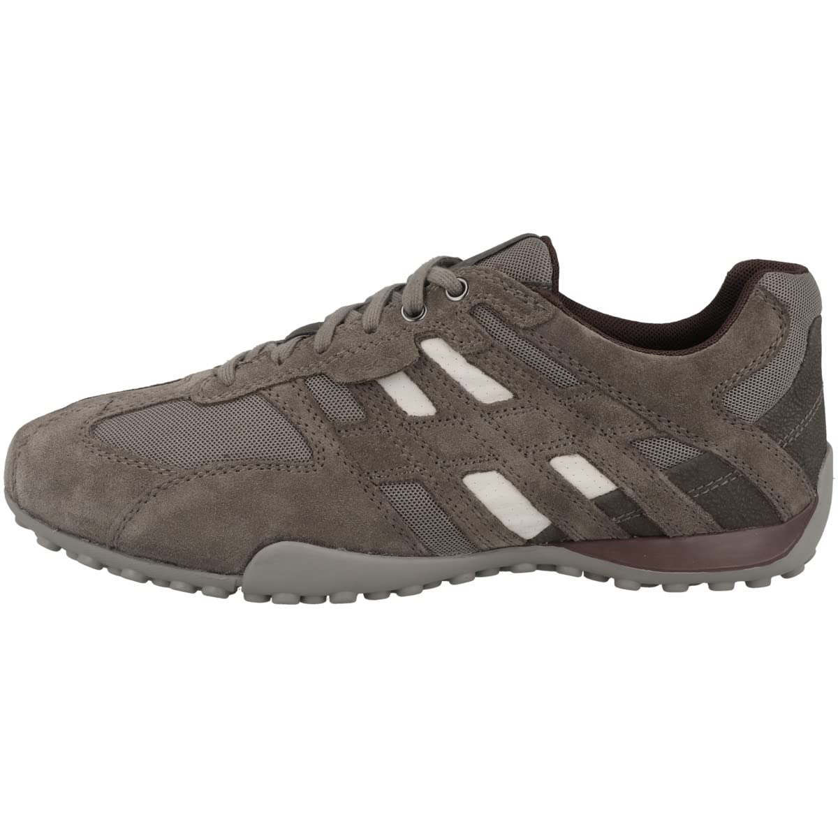Geox Men's Breathable Sneakers - Lightweight Walking Shoes for Men with Cushioned Insoles | Perfect for Running, Gym Workouts & Casual Wear