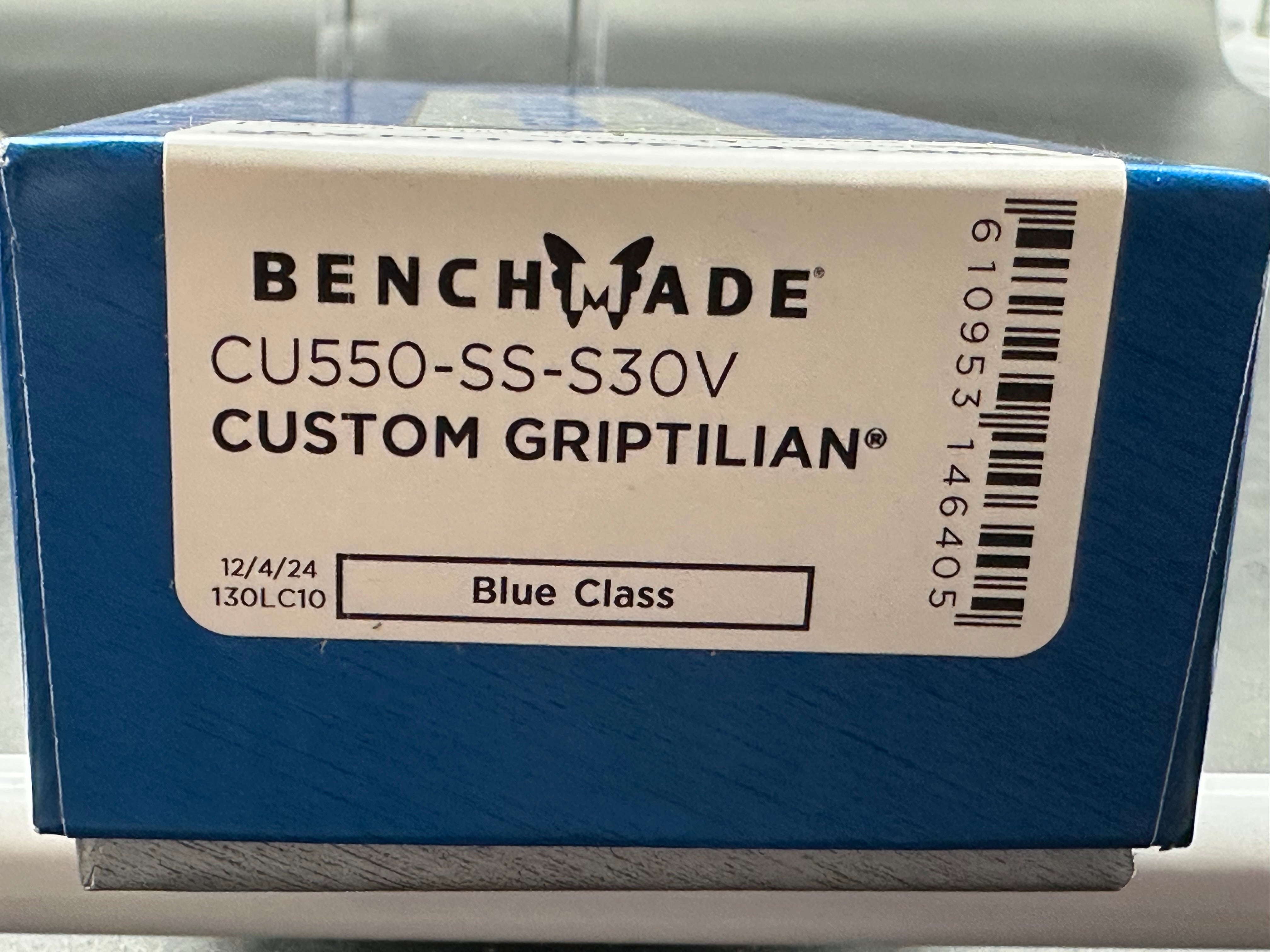 Benchmade Griptilian Custom Folding Knife - 3.45