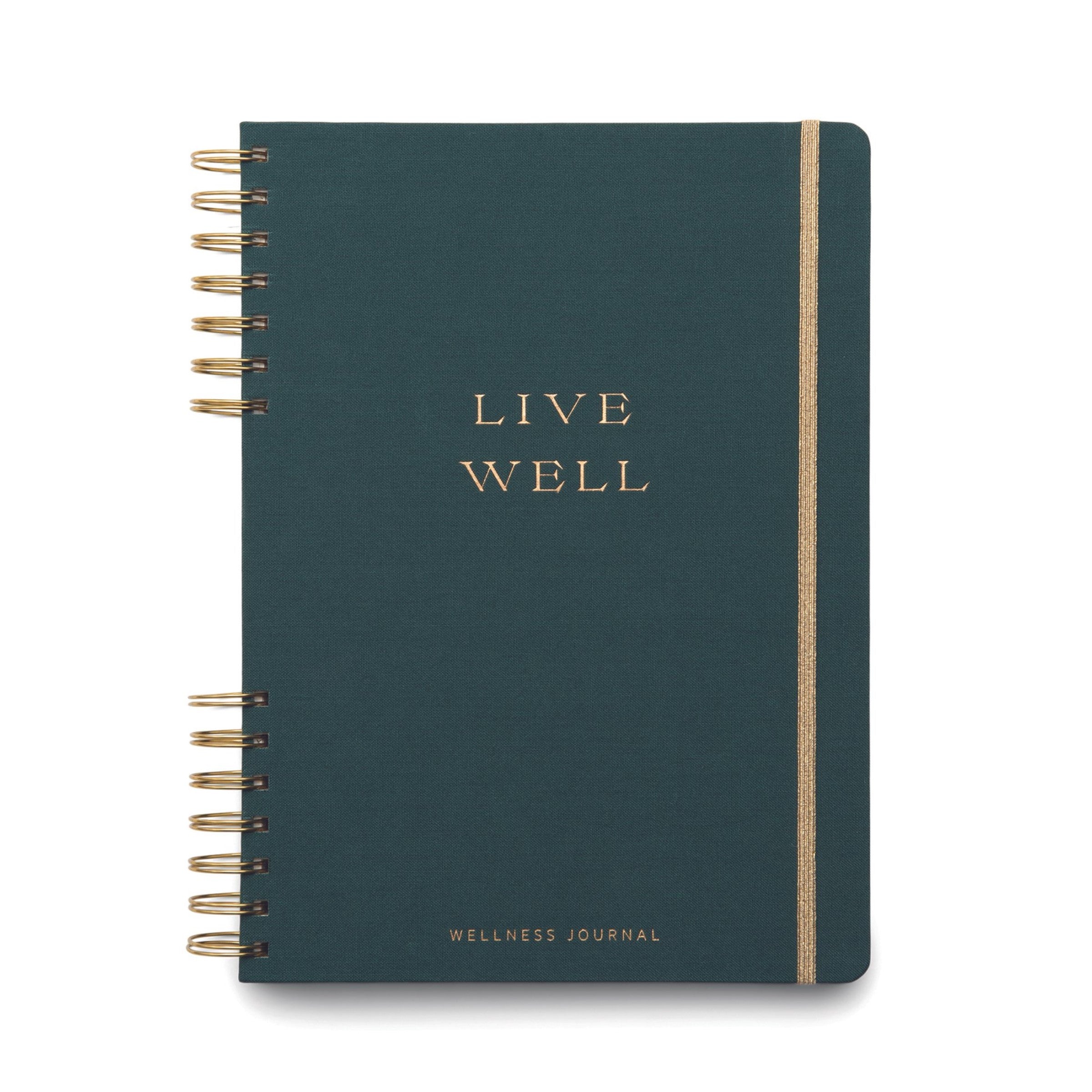 Live Well Guided Wellness Journal - Daily Self-Care Planner for Mindfulness, Gratitude & Goal Tracking | Perfect for Meditation, Stress Relief & Personal Growth