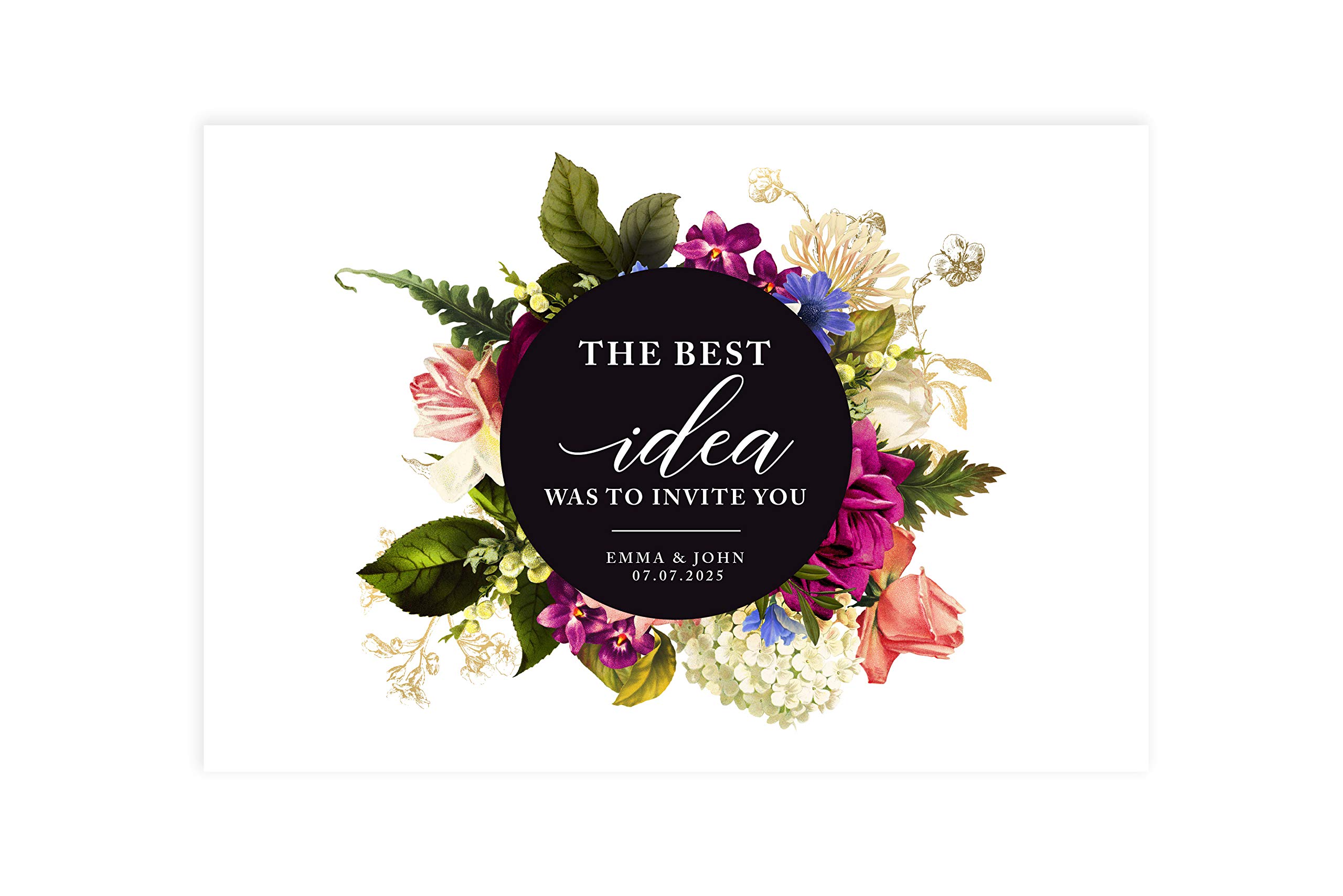 Custom Personalized Disposable Paper Placemats - 12x18 Inch Set of 25 - Elegant Tableware for Weddings, Bridal Showers & Dinner Parties - Perfect for Home Dining & Special Events