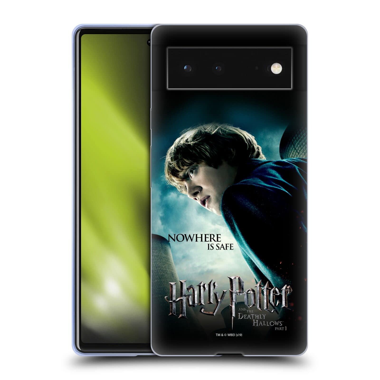 Harry Potter Ron Weasley Phone Case for Google Pixel 6 - Deathly Hallows Design for Fans