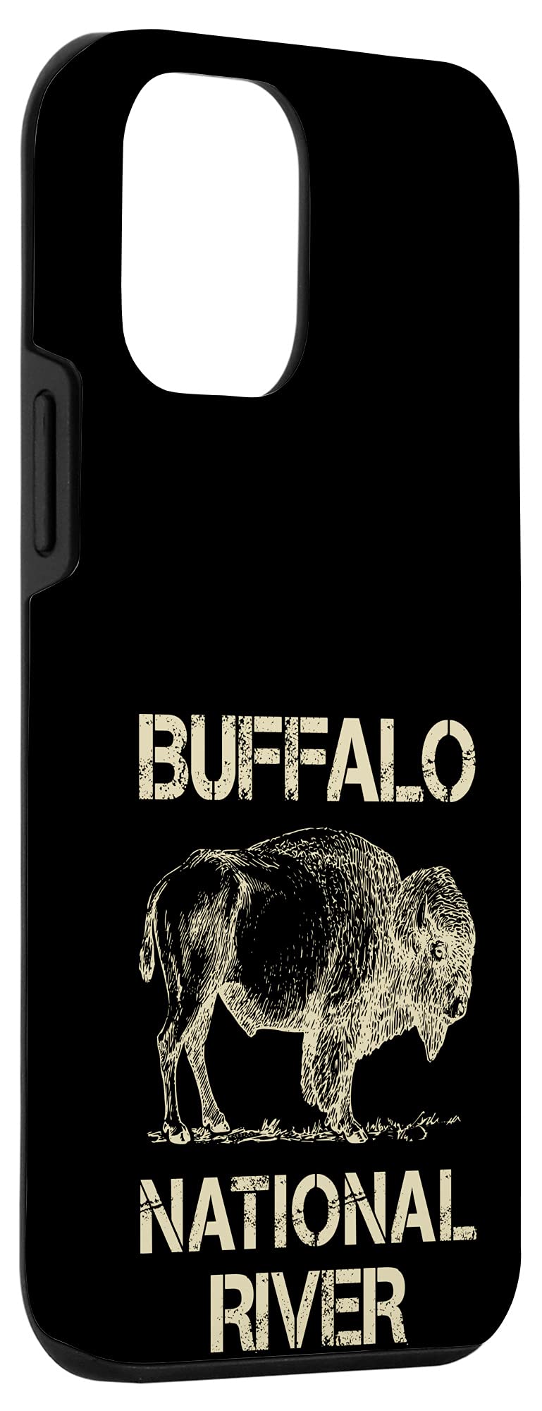 iPhone 12 Mini Case with Buffalo National River Arkansas Design - Durable Protective Cover for Travel, Outdoor Adventures & Daily Use