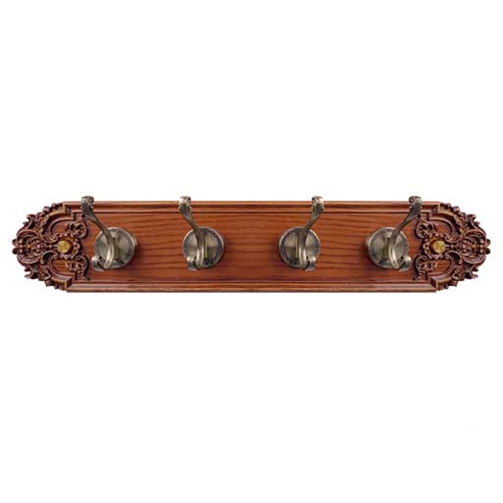 Premium Wall Mounted Coat Rack Organizer - European Style Luxury Coat Hooks for Jackets, Hats & Umbrellas | Space Saving Entryway Storage Solution for Hallway, Bedroom or Closet (Multiple Sizes Available)