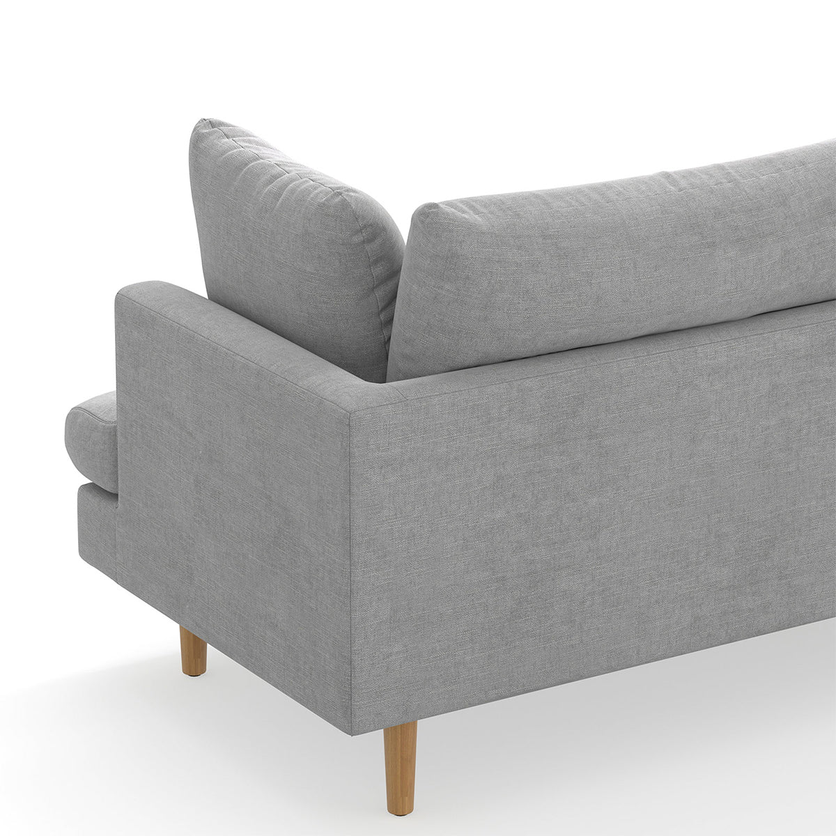 Byron Fabric Modular Sofa with Left Hand Chaise - Modern Sectional Couch for Living Room, Family Room & Home Theater Comfortable Seating