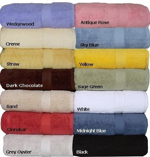 Espalma 700 GSM Premium Cotton Bath Towel - Soft, Absorbent & Quick-Drying - White Luxury Bath Towels for Spa, Hotel & Home Use