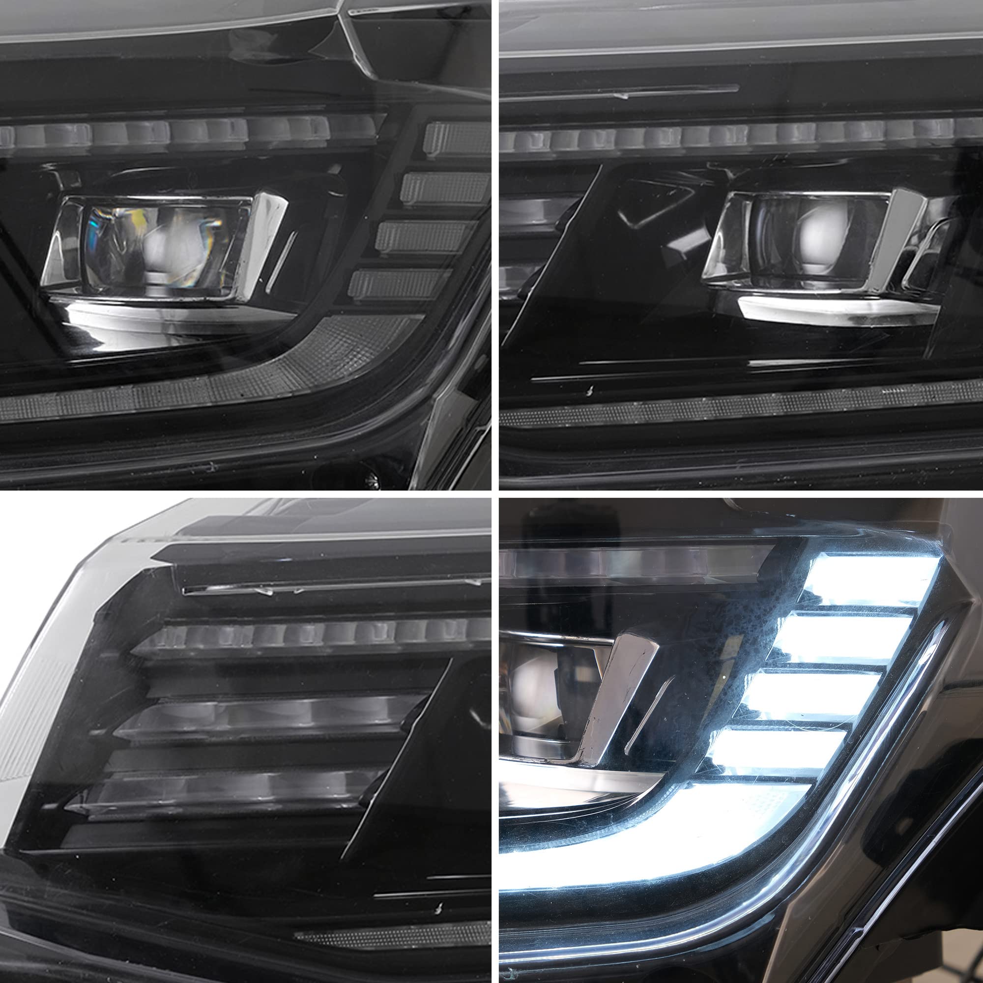 VLAND LED Headlights for Chevy Camaro 2016-2023 - DRL & Turn Signal - Driving & Style Upgrade