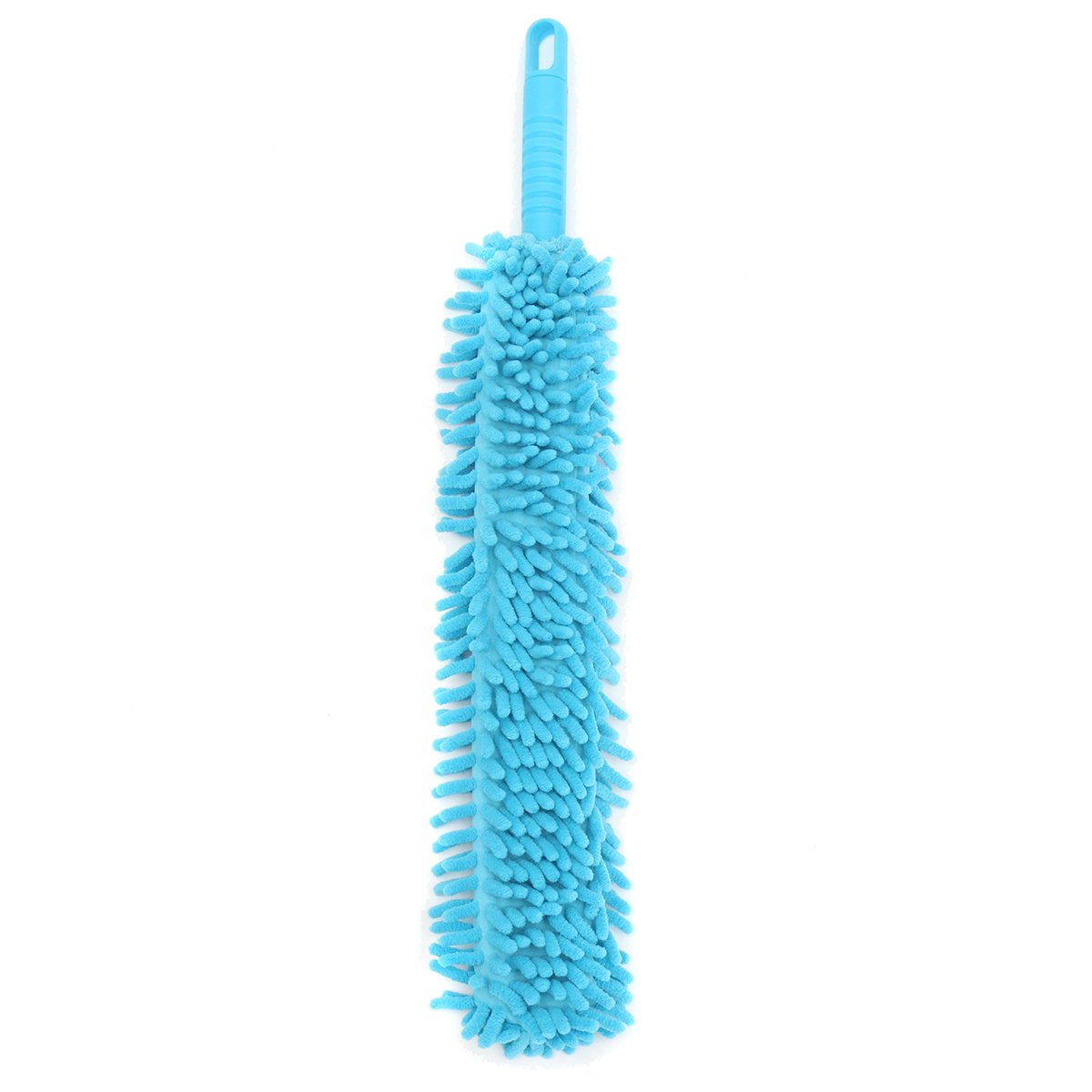 YONGYAO Flexible Microfiber Car Cleaning Brush - Long Handle Alloy Wheel Cleaner & Detailing Brush for Car Wash, Interior, and Exterior Cleaning - Perfect for Wheels, Tires, Dashboards, and Hard-to-Reach Areas