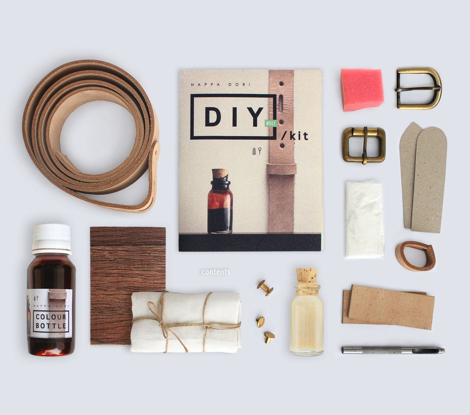 DIY Leather Belt Making Kit - Complete Set for Crafting Custom Belts at Home | Perfect for Leatherworking Hobbyists & DIY Enthusiasts | Gift Idea for Men & Women