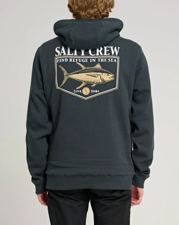 Salty Crew Angler Sherpa Zip Fleece Jacket - Warm & Comfortable Men's Outdoor Fleece for Fishing, Hunting & Casual Wear