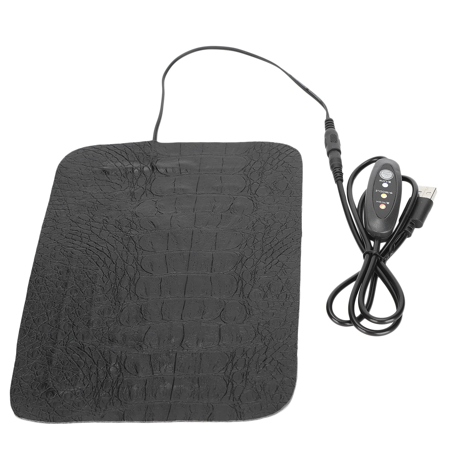 Waterproof Reptile Heating Mat - USB Powered Heat Pad for Tortoise, Lizard & Reptile Tanks - Small Size for Terrarium & Habitat Use