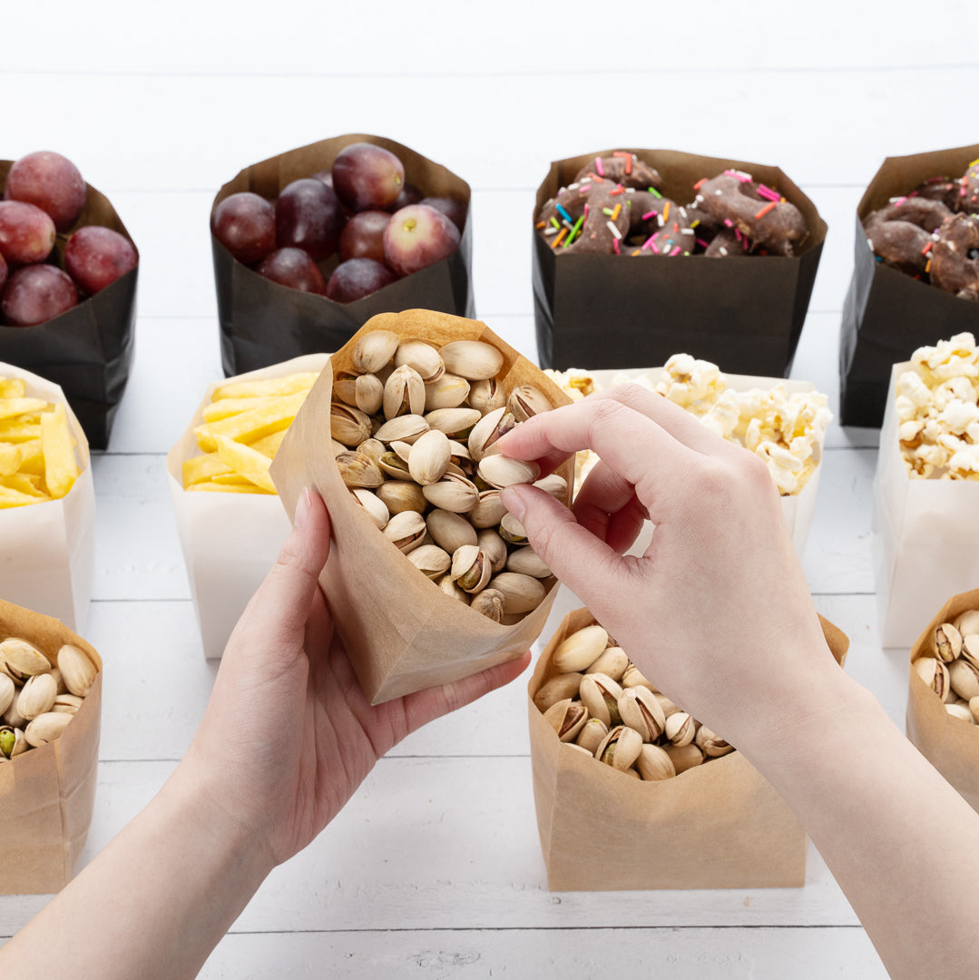 Eco-Friendly Kraft Paper Snack Bags 4