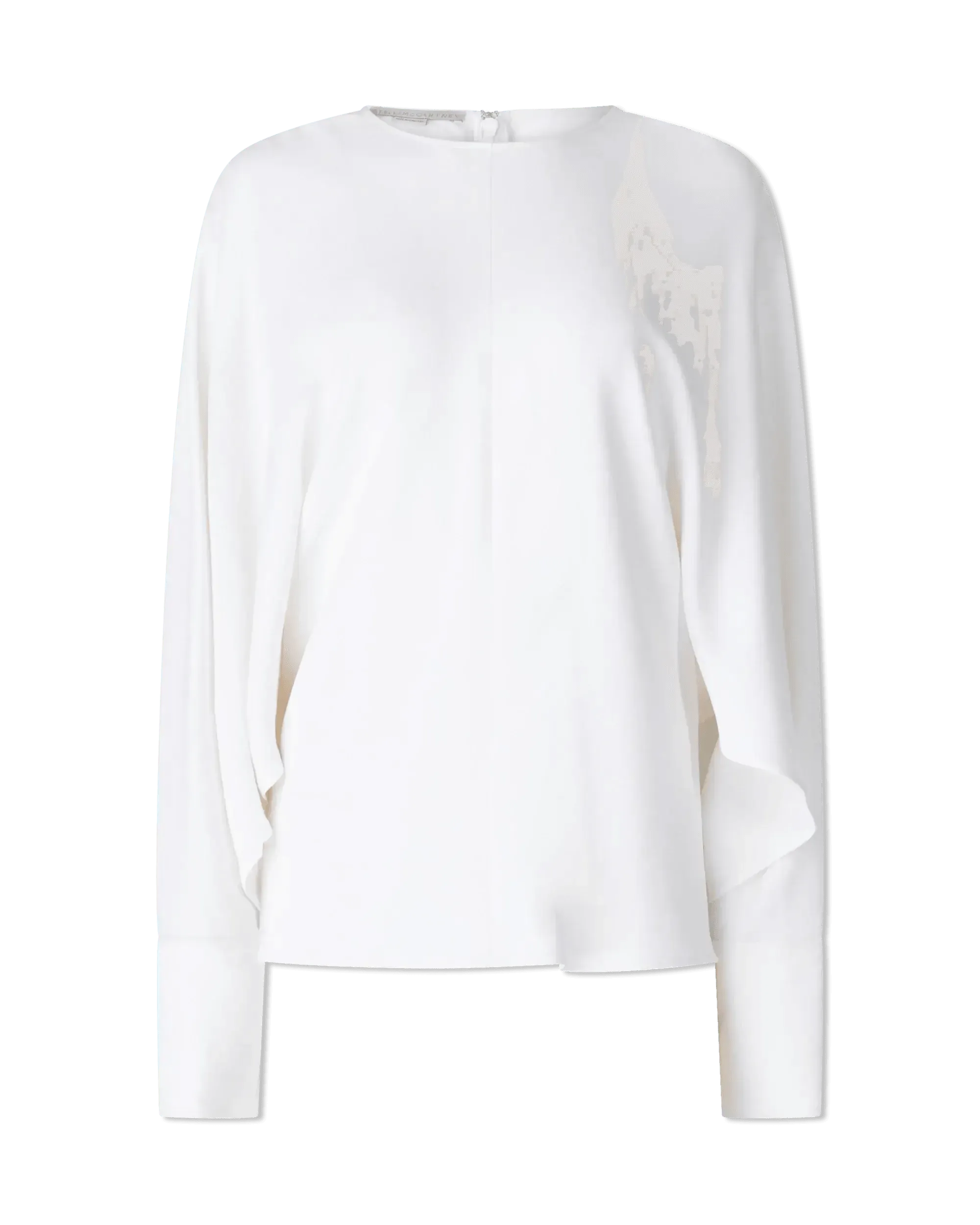Elegant Batwing Sleeve Blouse for Women - Trendy Loose Fit Tunic Top - Perfect for Office, Date Night & Casual Outings