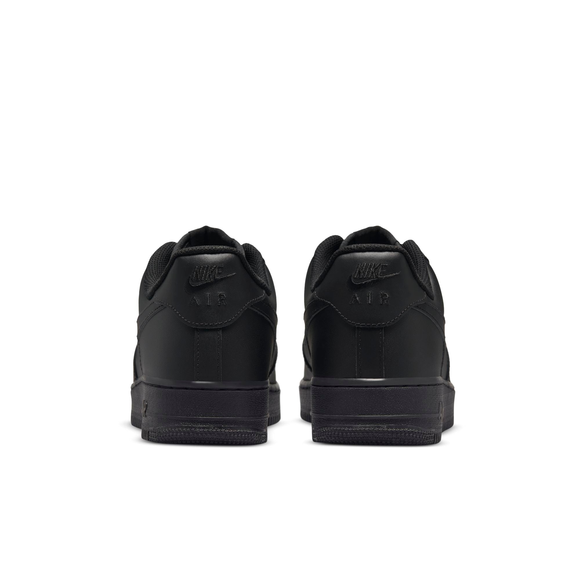 Nike Air Force 1 '07 Triple Black Sneakers - Men's/Women's Basketball Shoes for Casual Wear, Street Style & Everyday Comfort
