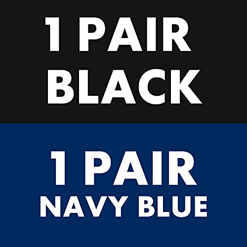 Navy + Black 2 Pair (With Bonus Neck Gaiter)