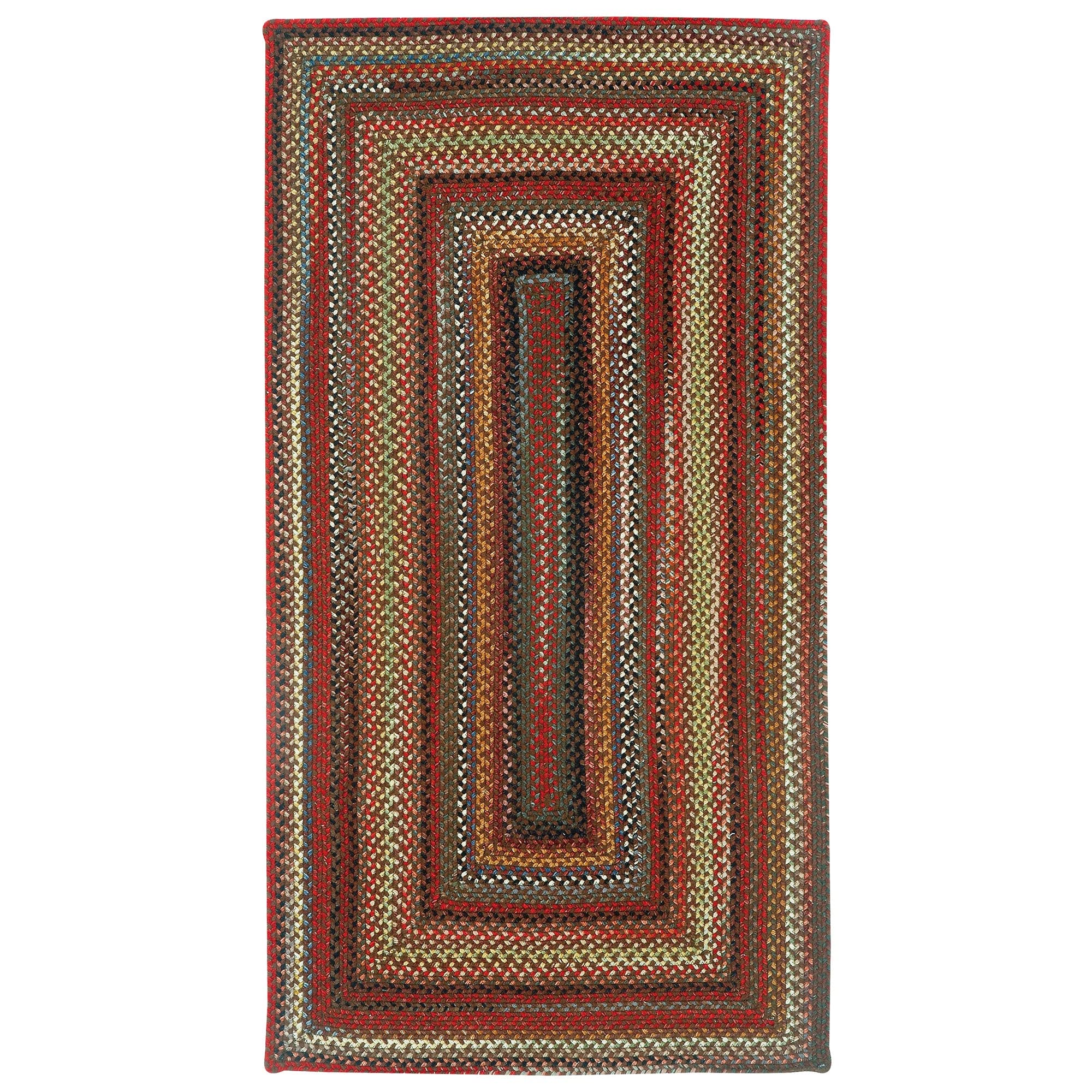 Capel Rugs Portland Rectangle Braided Jute Area Rug 9'6