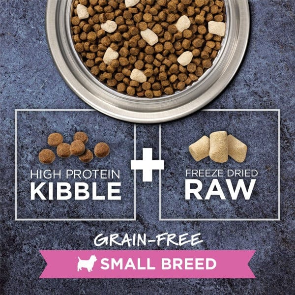 Instinct Raw Boost Real Chicken Recipe Small Breed Dry Dog Food - 4lb Bag | High Protein Grain-Free Kibble for Small Dogs | Perfect for Active Pets & Training Treats