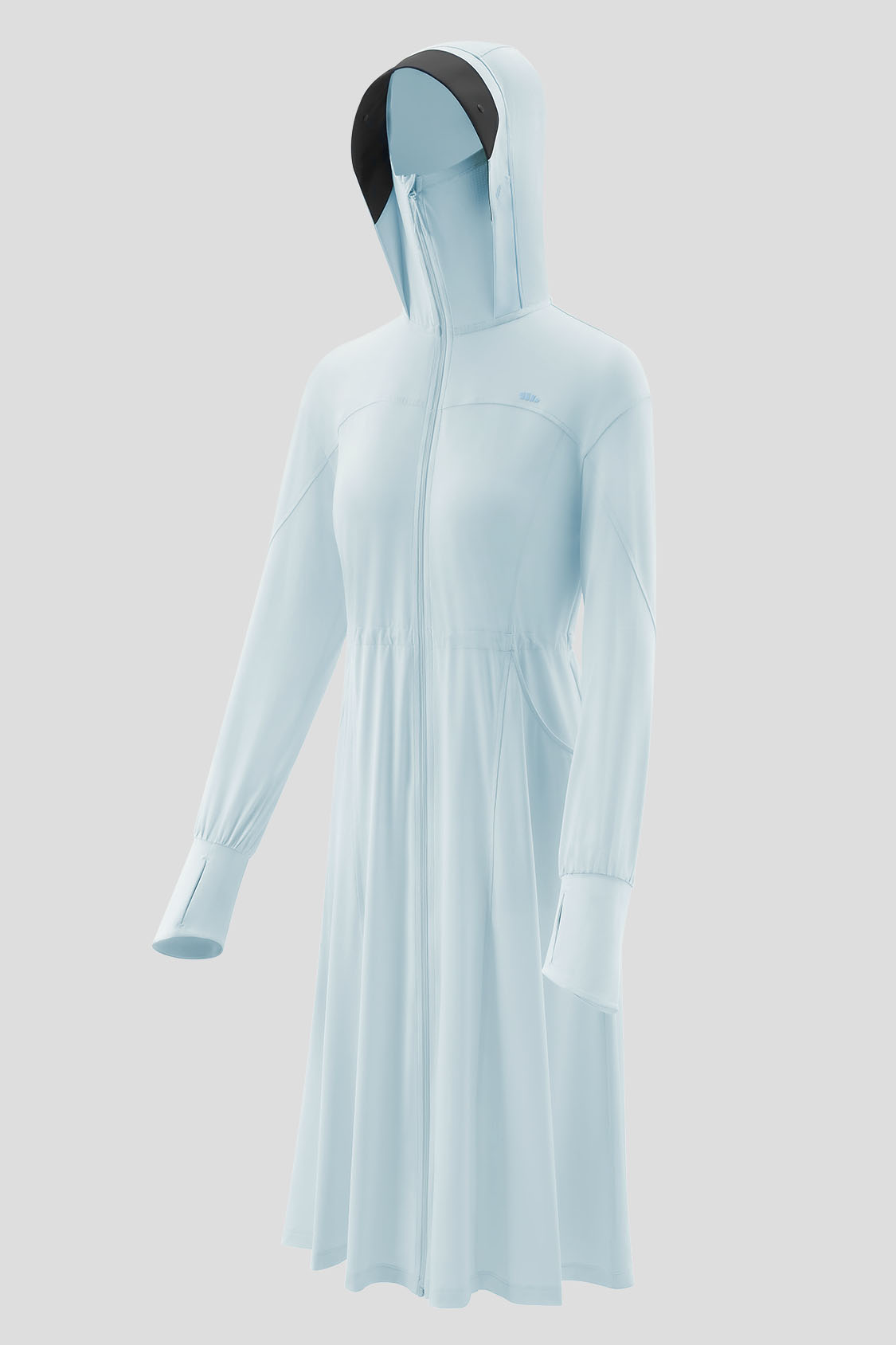 Ease Women's Full Protection Loose Long Sun Jacket UPF 50+ UV Protective Cover-Up for Beach, Pool & Outdoor Activities - AL824
