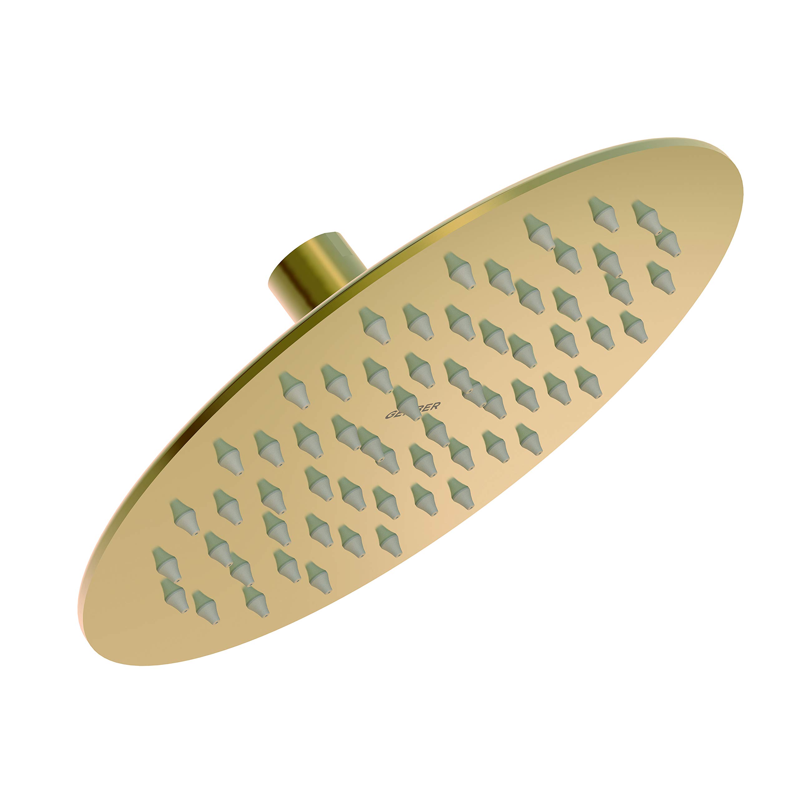Gerber Plumbing Drench Shower Head - High Pressure Rainfall Showerhead with 6 Spray Settings, Water Saving Design for Luxurious Spa-Like Bathroom Experience (Chrome Finish) - Perfect for Master Bathrooms, Guest Suites & Relaxing Showers