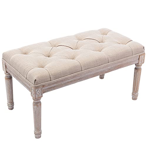 C- Entryway Bench; Beige