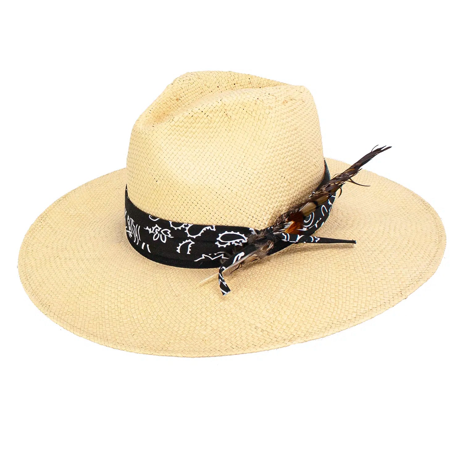 Spencer Hat for Men & Women - Natural Wool Felt Fedora with Wide Brim - Perfect for Outdoor Activities, Travel, and Fashion Accessories
