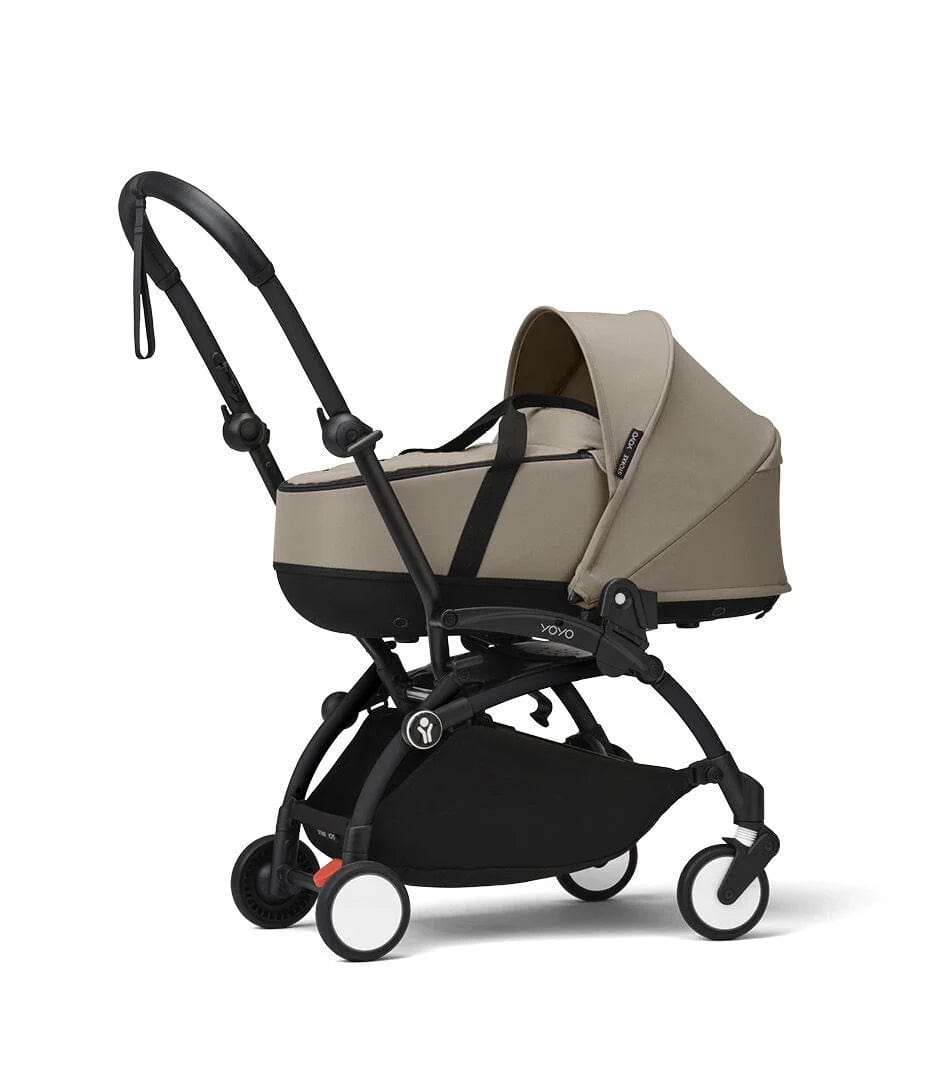 Stokke YOYO 3 Lightweight Travel Stroller with Bassinet - Compact Foldable Baby Pushchair for Airplane & City Use