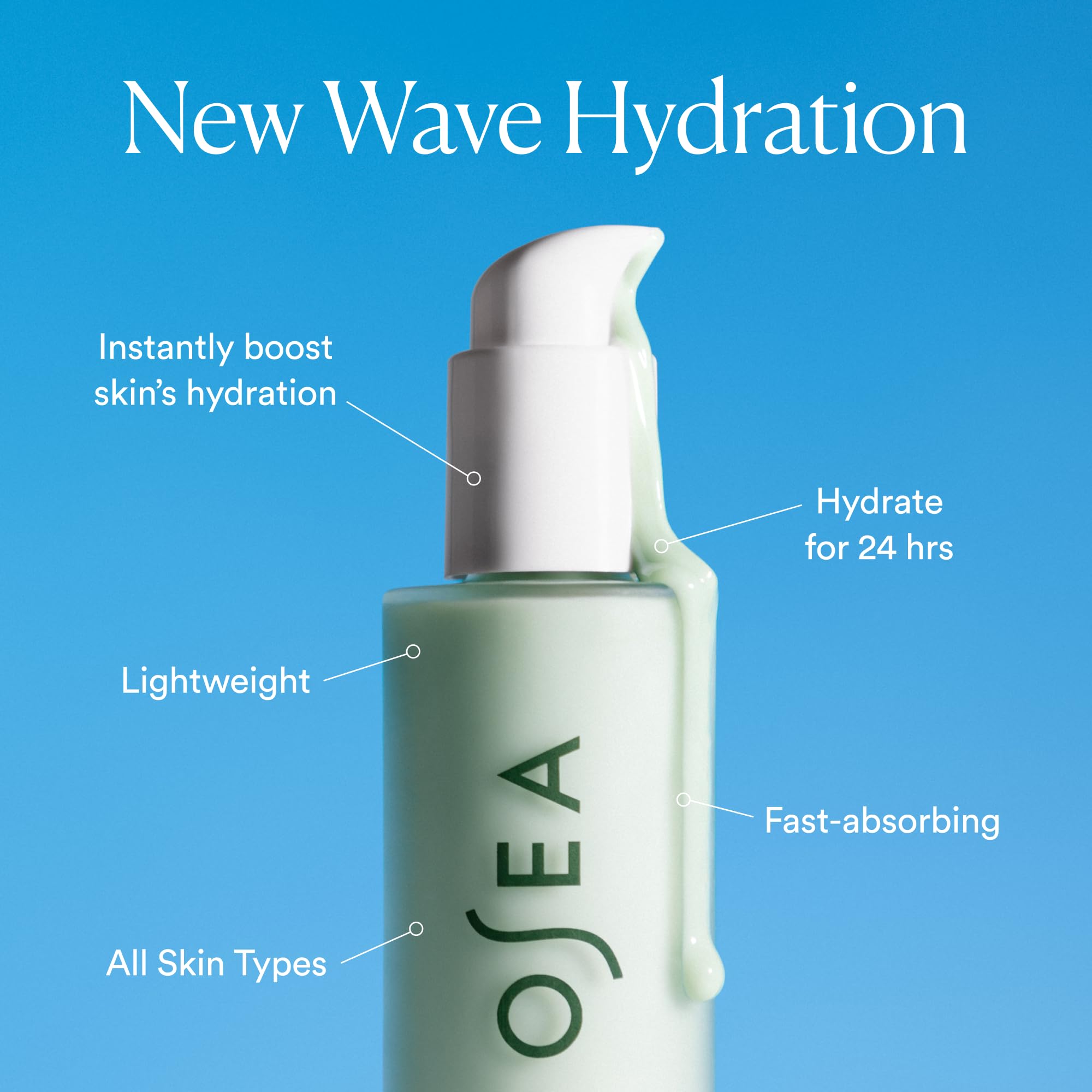 OSEA Undaria Algae Body Oil 5 oz & Hyaluronic Acid Body Serum 4 oz - Hydrating Skincare Duo for Dry Skin, Anti-Aging Treatment, Perfect for Daily Moisturizing Routine