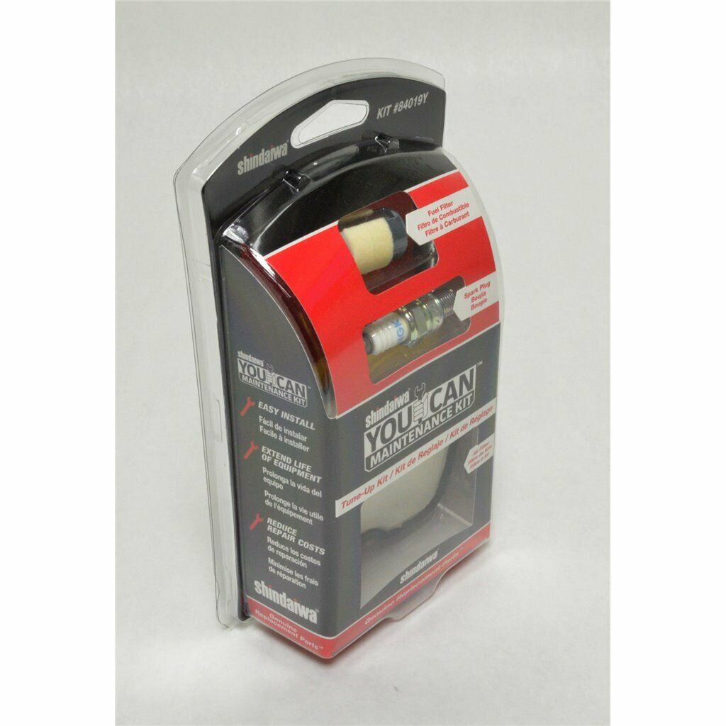 Genuine Shindaiwa TUNE UP KIT 84019Y - Air Filter & Fuel Filter Replacement for T254 & M254 Trimmers - Perfect for Lawn Maintenance & Landscaping Equipment Tune-Ups