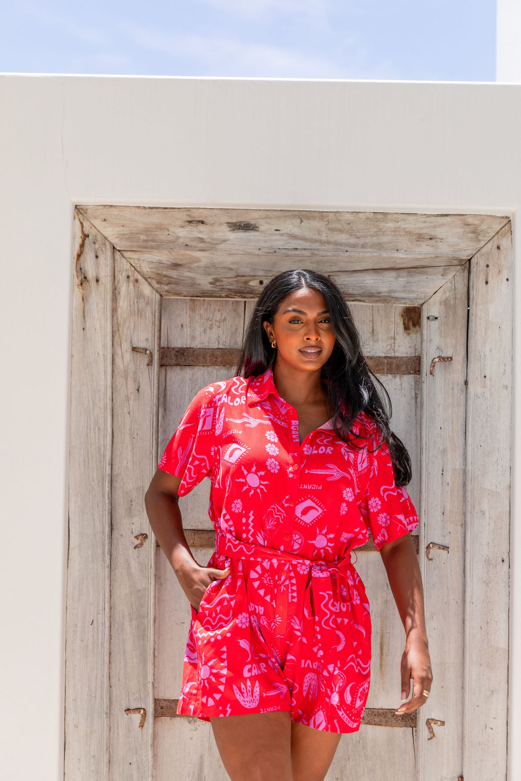 Giulia Playsuit in Margie - Stylish Women's Jumpsuit for Summer Outfits & Casual Wear | Perfect for Beach, Vacation, and Everyday Fashion