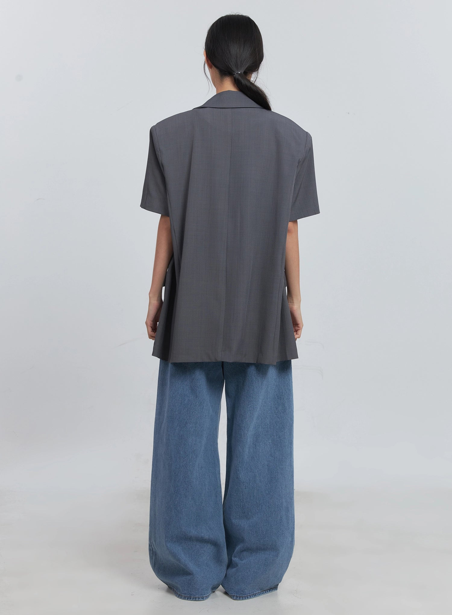 Daniela High Waisted Wide Leg Jeans for Women - Stretchy Comfort Denim Pants - Perfect for Casual Outings, Office Wear & Date Nights