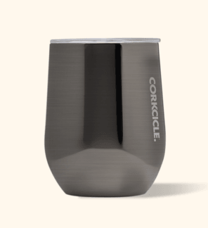 Corkcicle 12oz Stemless Wine Tumbler with Lid - Insulated Stainless Steel Wine Glass for Chilling White & Red Wine - Perfect for Outdoor Picnics, Dinner Parties & Home Entertaining