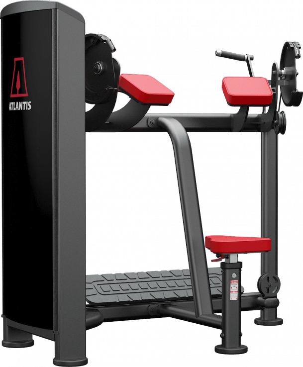ATLANTIS Horizontal Biceps Isolator Machine - Professional Arm Workout Equipment for Gym & Home Use - Perfect for Strength Training & Muscle Building