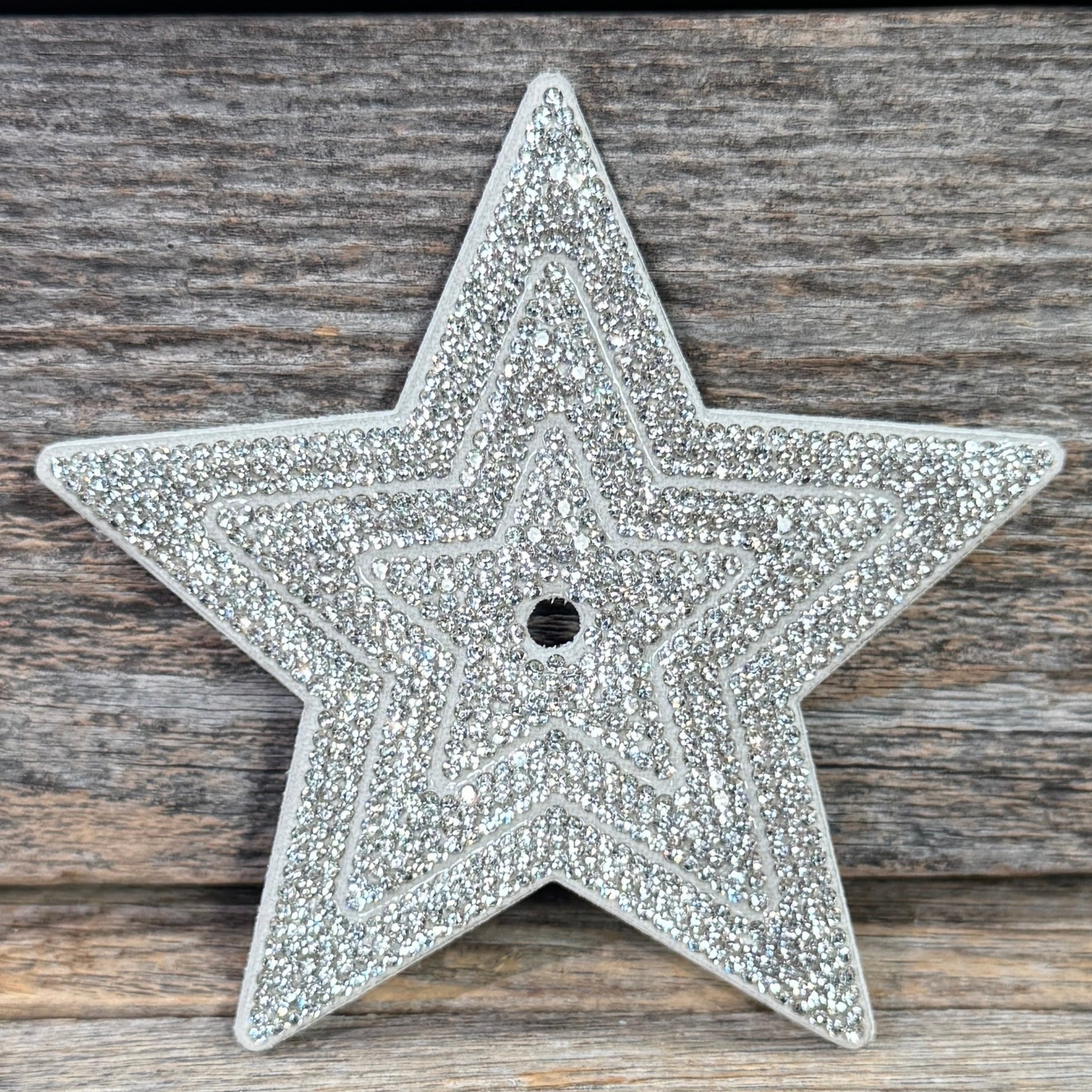 Big Star Rhinestone Rosette Hair Clip - Sparkling Crystal Hair Accessory for Women & Girls - Perfect for Parties, Weddings & Special Occasions