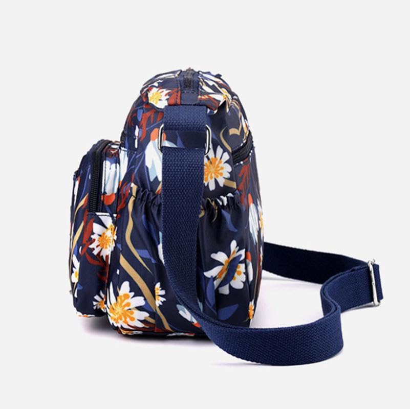 YYW Women's Multi-Pocket Crossbody Shoulder Bag - Large Capacity Waterproof Handbag with Adjustable Strap for Travel, Shopping & Daily Commute | Perfect for Work, School & Outdoor Activities