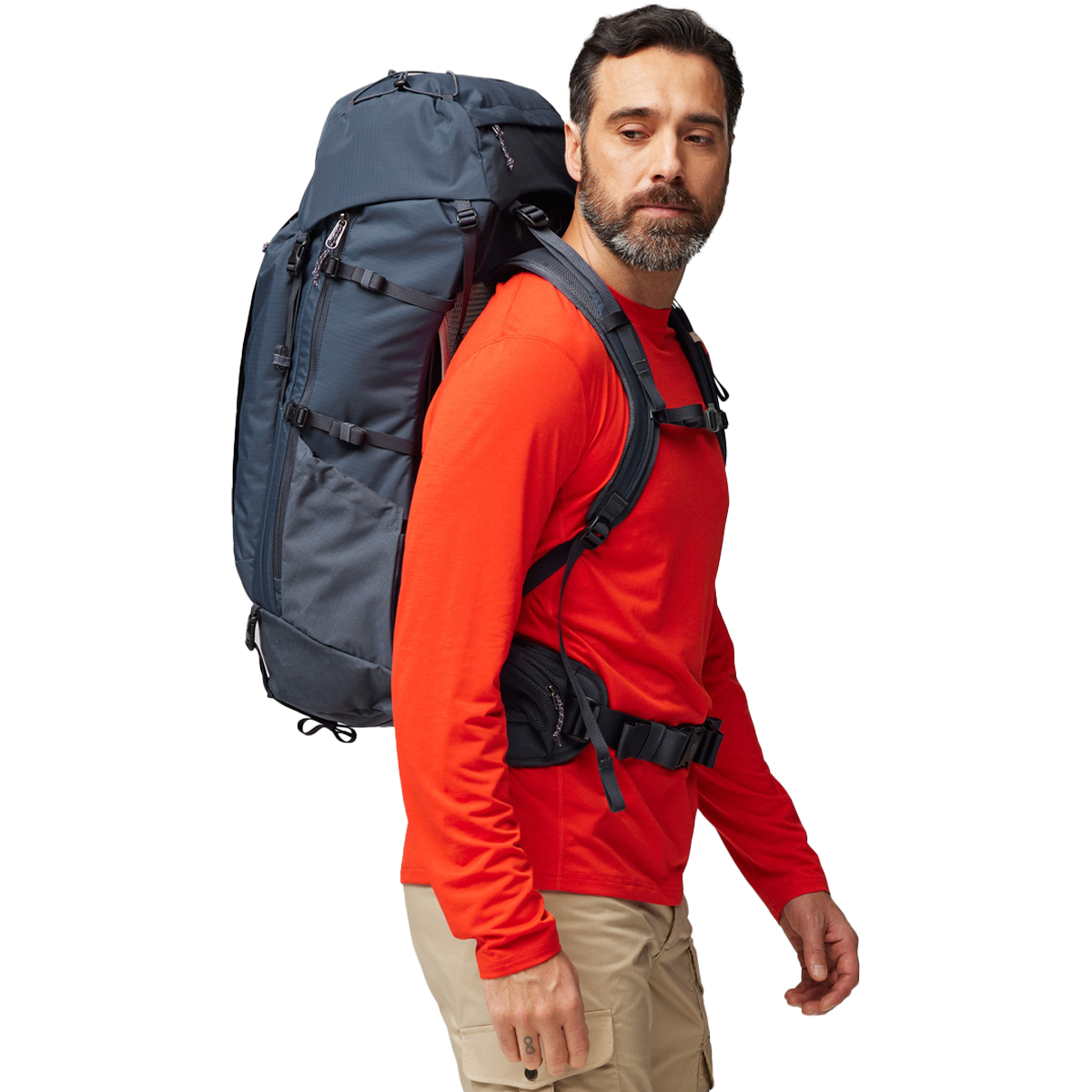 Abisko Friluft 45 - Premium Outdoor Backpack for Hiking, Camping & Travel - Lightweight Durable 45L Rucksack for Men & Women - Perfect for Mountain Trekking, Backpacking Adventures & Daily Commute