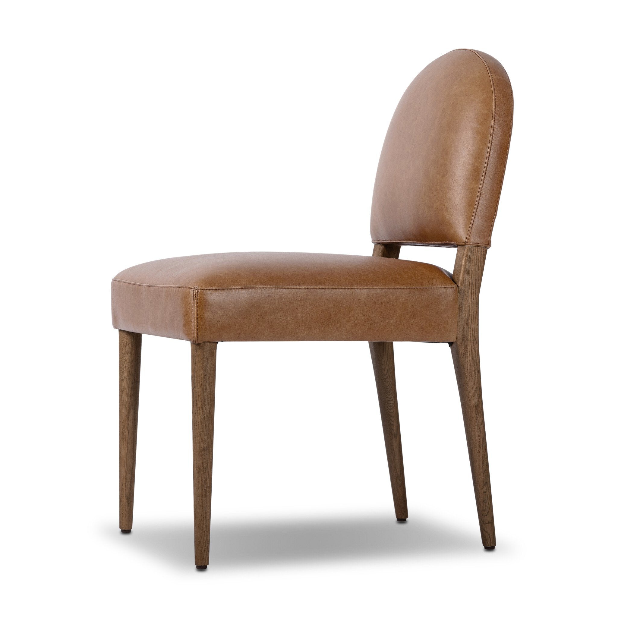 Abilene Dining Chair with Chaps Saddle - Western Style Home Decor for Kitchen, Dining Room & Country Themed Interiors