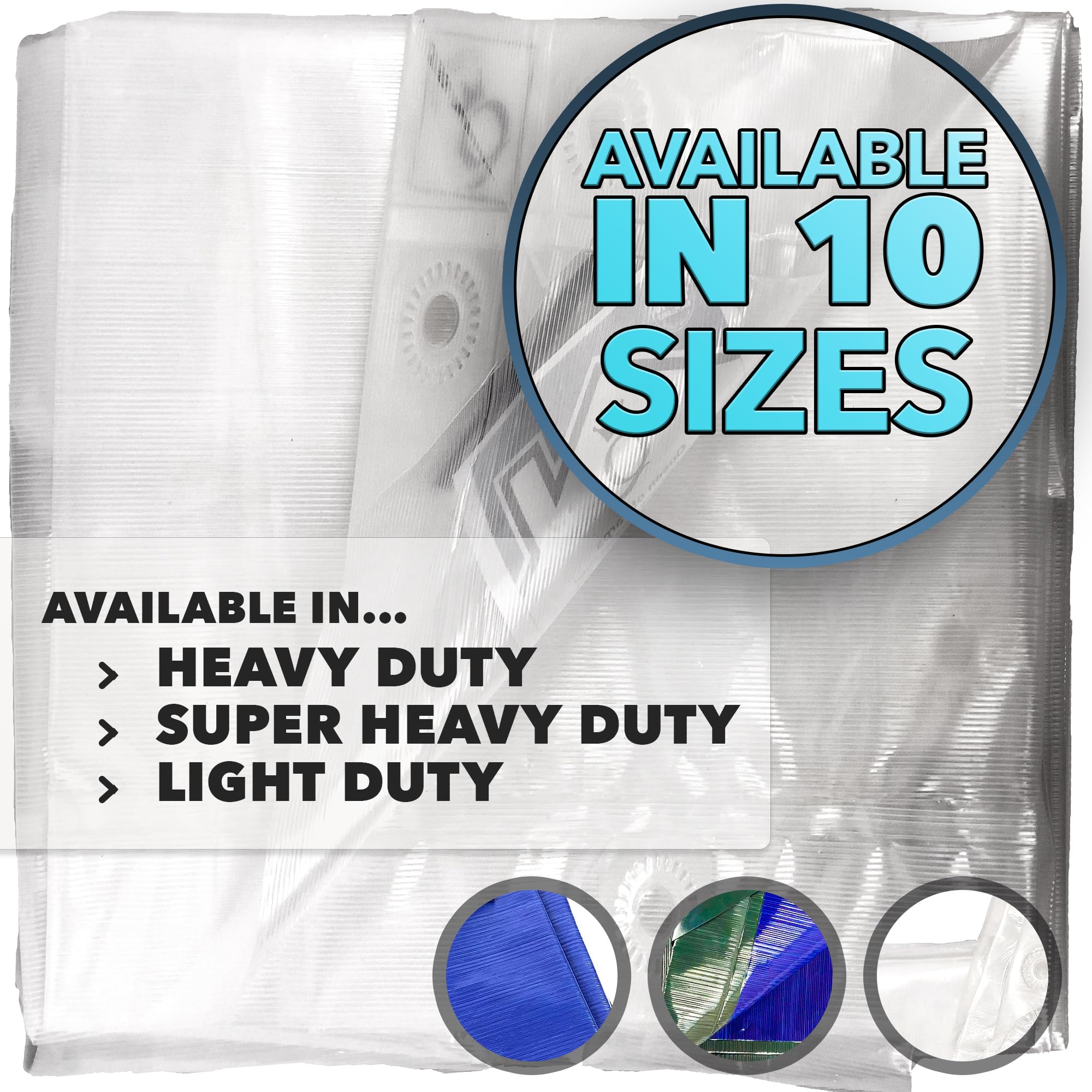 QUEEN OF TARPS | 20x30 Heavy Duty Waterproof Tarp - 120 GSM (12 MIL) UV & Tear Resistant | Ideal for Camping, Outdoor Furniture, Car Covers, Tent Protection, Painting Drop Cloths & Firewood Cover | Durable Multipurpose Outdoor Tarp for All-Weather Protection