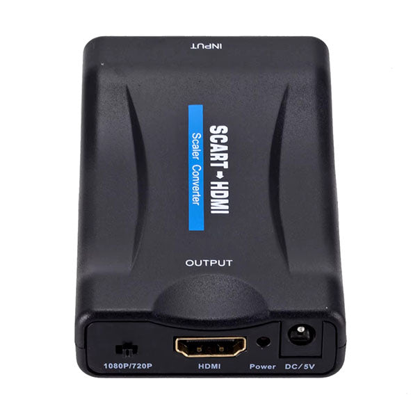 HDMI to SCART Converter Adapter 1080P - Convert Old SCART Devices to HDMI for Modern TVs | Perfect for Gaming, DVD Players & Home Theater Setups