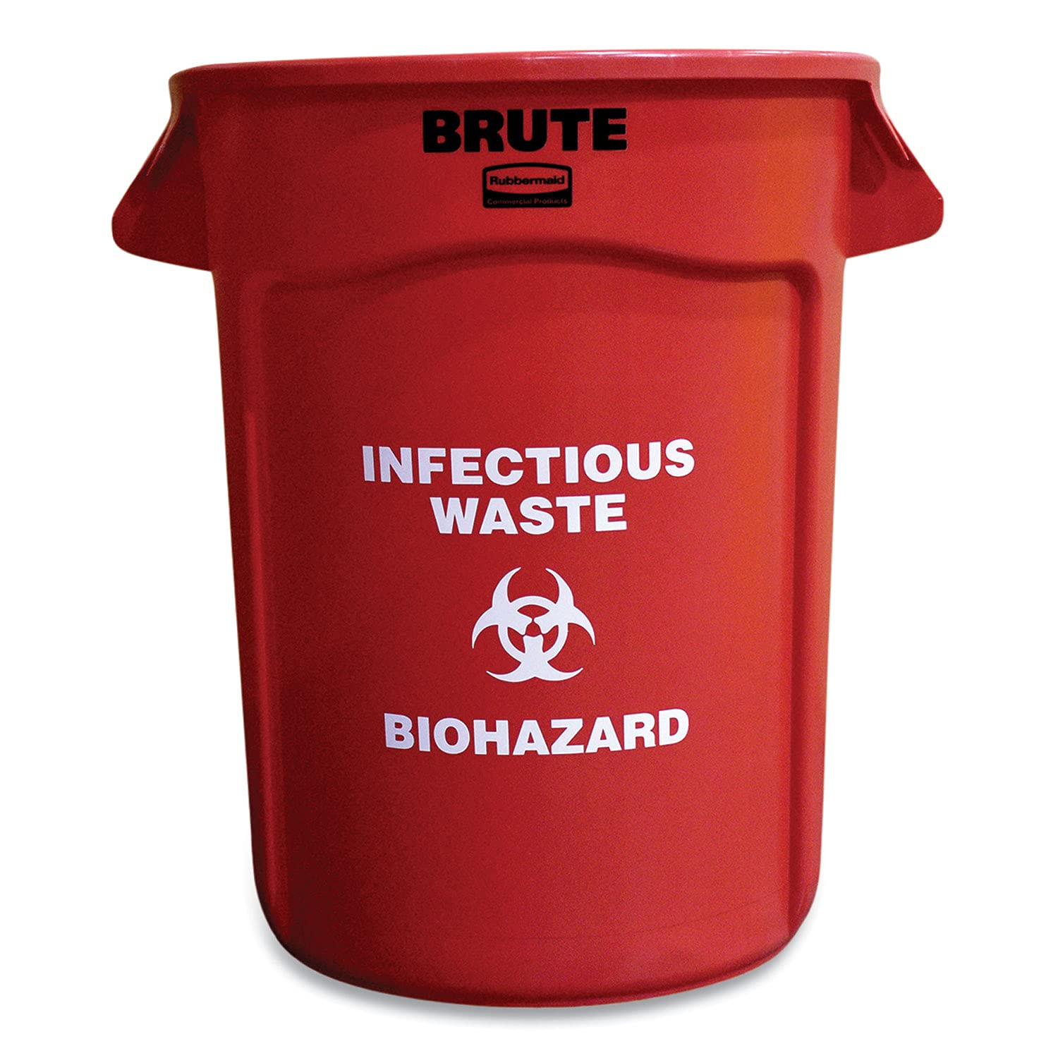 Rubbermaid Commercial FG263294RED Heavy-Duty Plastic Broom with Soft Bristles for Indoor and Outdoor Cleaning - Ideal for Homes, Offices, and Commercial Spaces