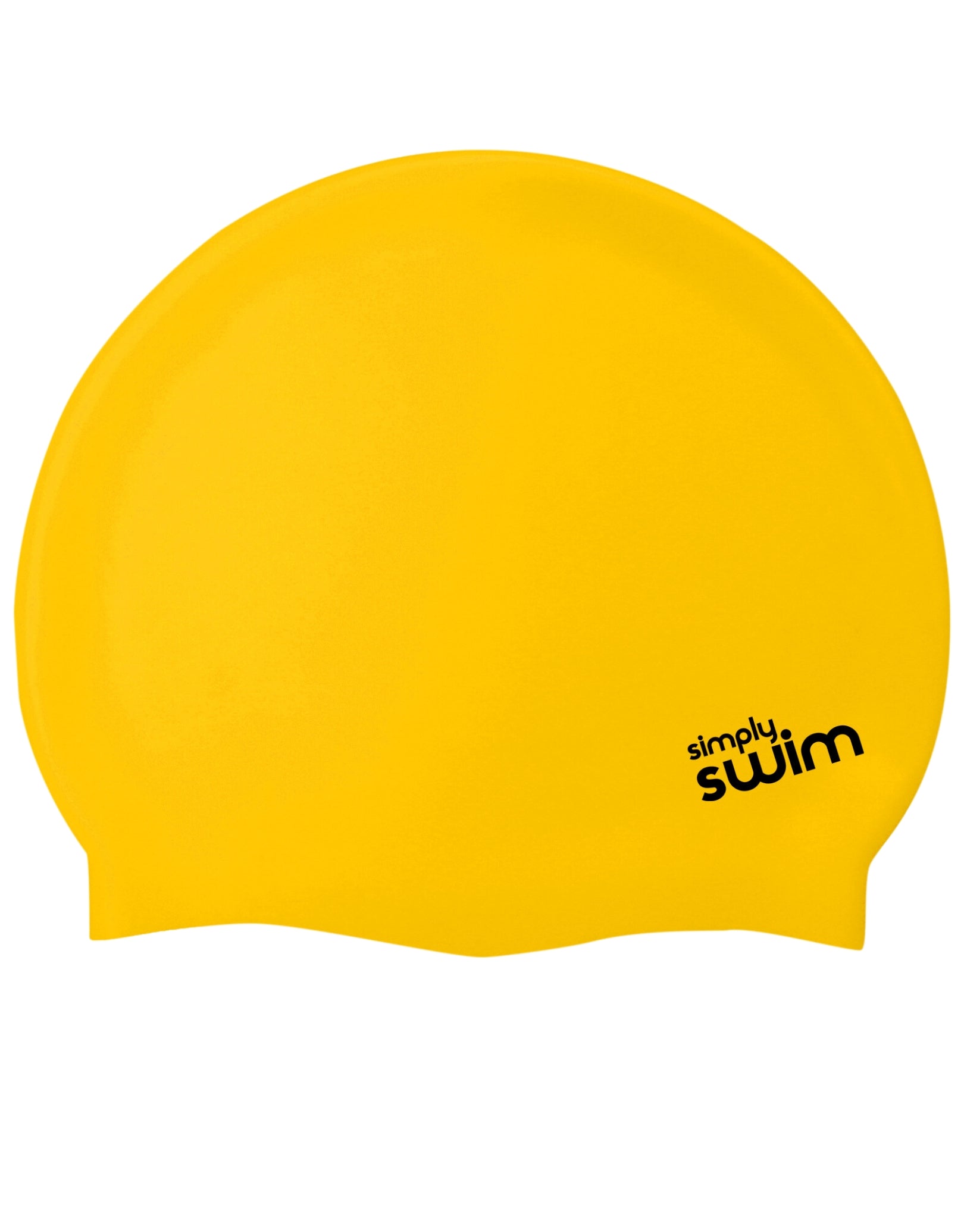 Premium Adult Silicone Swim Cap - Solid Colors for Men & Women - Comfortable Waterproof Swimming Headwear for Pool, Triathlon & Training