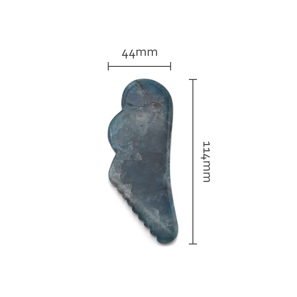 Premium Jade Gua Sha Scraping Massage Board Set - Authentic Fluorite Jade Facial Tool for Women | Anti-Aging Skin Care, Lymphatic Drainage & Relaxation | Perfect for Home Spa, Self-Care Routine & Beauty Therapy