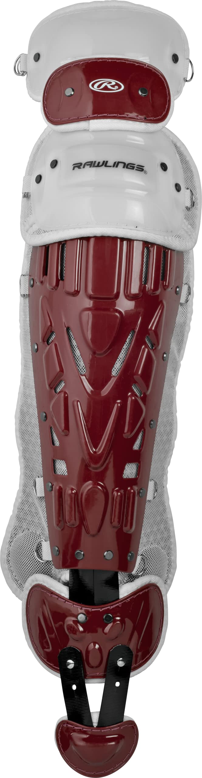 Rawlings Velo Catcher's Leg Guards - Adult & Intermediate Baseball Gear for Catchers - Multiple Color Options - Perfect for Training, Games & Professional Play