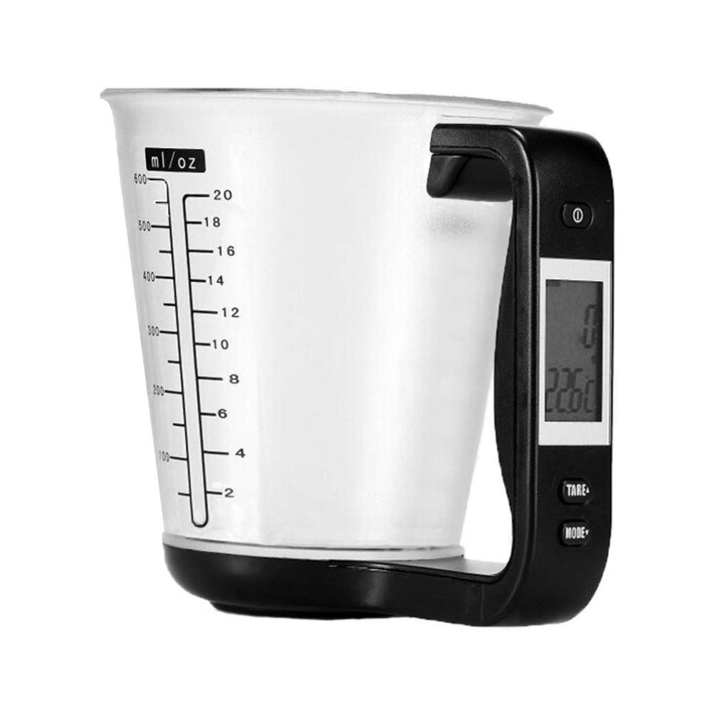 UPKOCH Digital Kitchen Scale with LCD Display - Precise Electronic Measuring Cup for Baking, Cooking, and Portion Control | Perfect for Home & Professional Use