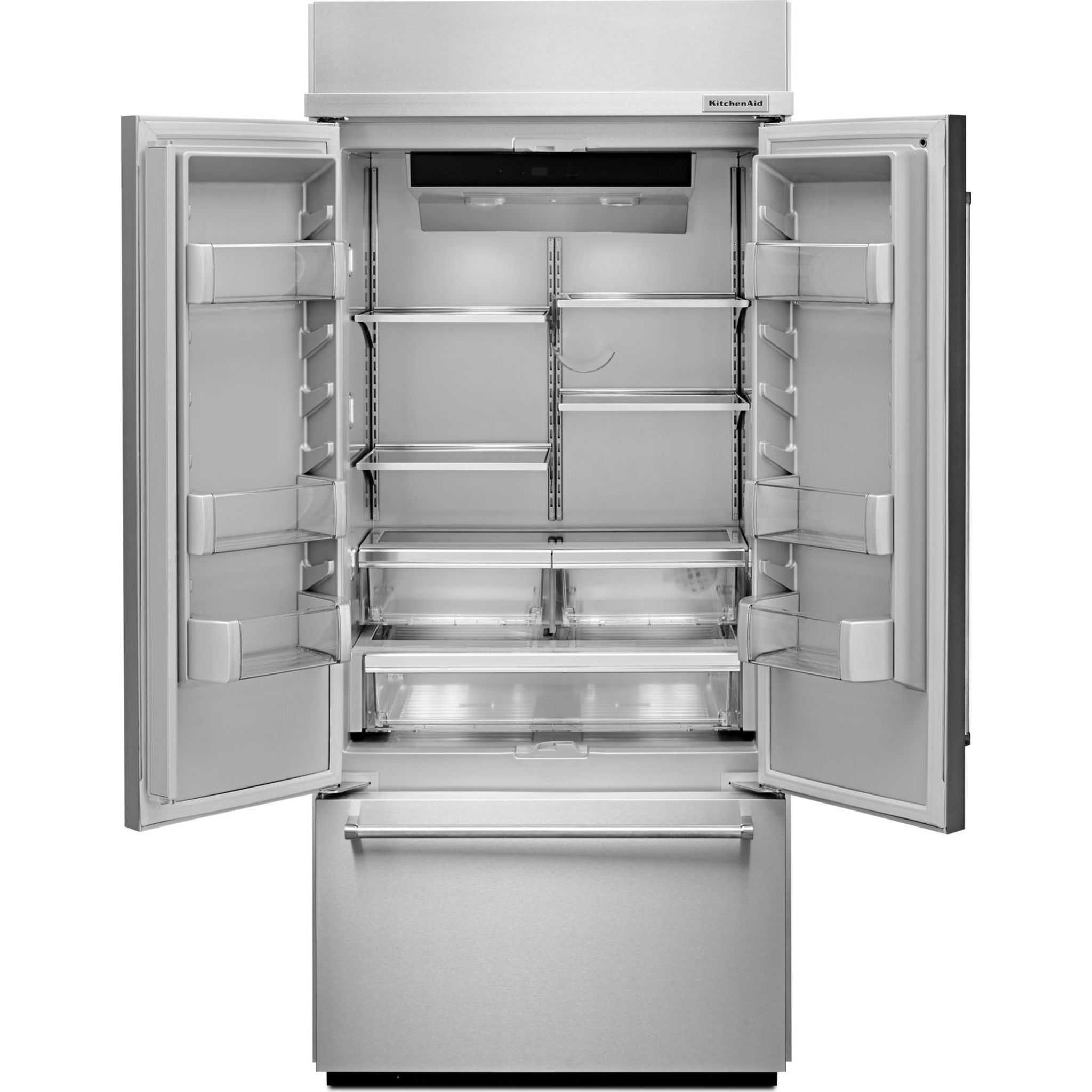 KitchenAid KBFN506ESS 36-Inch French Door Refrigerator with Stainless Steel Finish - Perfect for Modern Kitchens & Open-Concept Homes