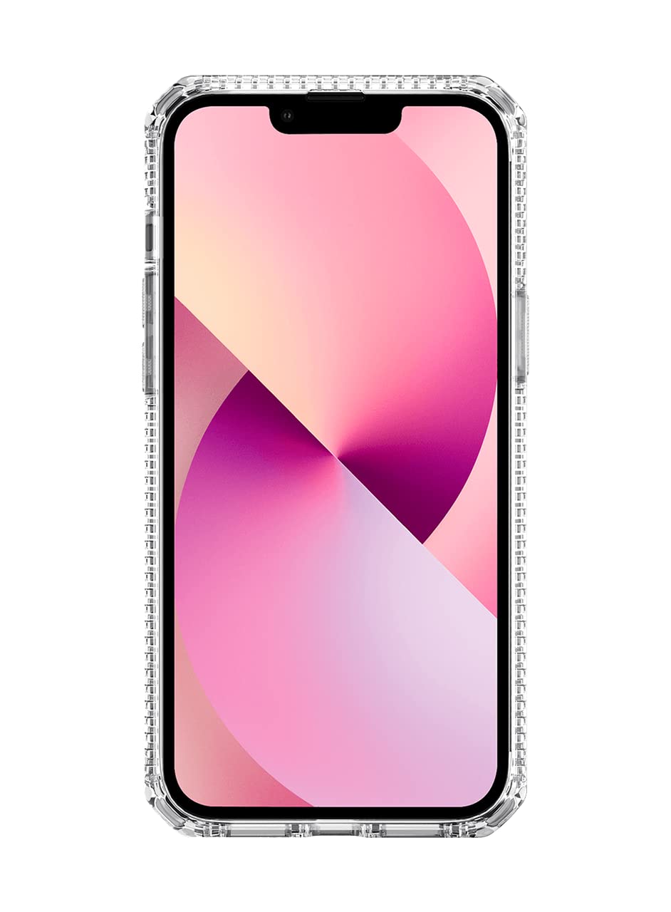 ITSKINS Spectrum Clear Protective Phone Case for iPhone 13 Mini - Slim Hybrid Shockproof Cover with Anti-Yellowing Technology | Military-Grade Protection | Perfect for Outdoor Activities, Travel & Daily Use