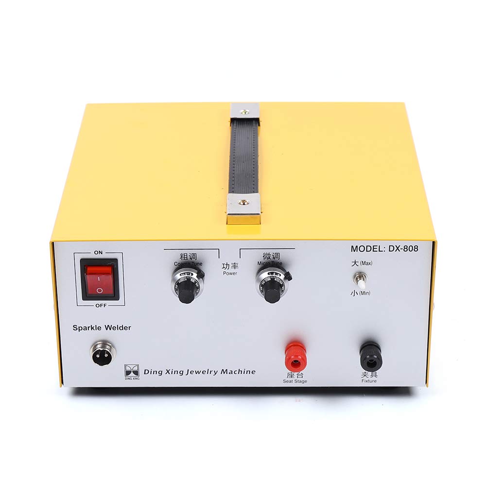 Professional 400W Spot Welder Machine for Jewelry Making - Gold & Silver Necklace, Earring Repair Tool - 110V US Stock - Perfect for DIY Jewelry Crafting and Small Metal Repairs